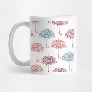 Unique Retro Umbrella Pattern Mug